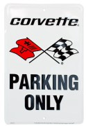 Corvette parking weiss